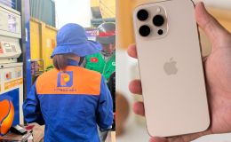 Giá xăng dầu đồng loạt giảm từ 15 giờ chiều, xăng E5 lùi sát 21.000 đồng/lít, iPhone 16 rẻ như cho