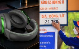 Giá xăng dầu tối 13/8: Tiếp tục giảm, xăng E10 áp sát mốc 21.000 đồng, Noise ra mắt tai nghe gaming giá rẻ bèo