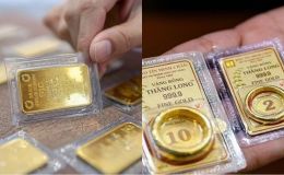 Giá vàng hôm nay 13/8: Vàng miếng, nhẫn 9999 đột phá khó tin, 1 chỉ vàng hiện tại bao nhiêu tiền?