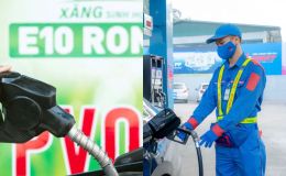 Giá xăng dầu hôm nay chiều 15/8: Bảng giá mới nhất tại PVOIL, xăng E10 RON95 bao nhiêu một lít?