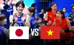 Lịch thi đấu bóng chuyền hôm nay 15/8 - Lịch phát sóng trực tiếp tuyển bóng chuyền nữ Việt Nam vs Nhật Bản