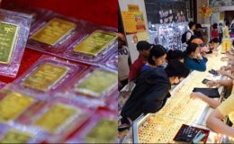 Cập nhật giá vàng hôm nay 16/8 (trưa 16/8): Vàng miếng SJC diễn biến lạ, giá vàng trong nước bám sát thế giới
