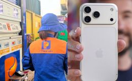 Giá xăng dầu hôm nay 17/8: Xăng E10 bay gần 10.000 đồng, dầu diesel giảm nửa từ đỉnh, iPhone 17 rẻ bèo