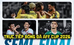 VTV trực tiếp bóng đá AFF Cup 2026 lúc 20h hôm nay 16/8 - Link xem trực tiếp Malaysia vs Việt Nam