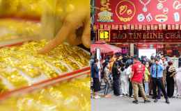 Bảng giá vàng hôm nay 18/8: Vàng SJC nhẫn trơn 9999 tăng vượt ngưỡng, vàng thế giới quay xe đi ngược
