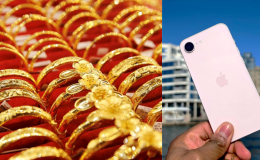Giá vàng hôm nay trưa 19/8 lao dốc giữa tuần, bốc hơi tới 2,1 triệu, giá iPhone 17e giảm kỷ lục