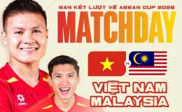 VTV3 VTVGo trực tiếp bóng đá Việt Nam vs Malaysia 20h ngày 19/8 - Link xem trực tiếp AFF Cup 2026