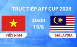 VTV3, VTVGo TRỰC TIẾP bóng đá Việt Nam vs Malaysia hôm nay 19/8 - Link xem trực tiếp AFF Cup 2026 mới nhất