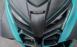 Mansory biến Yamaha TMAX 560 thành maxi scooter cực dị với loạt chi tiết carbon