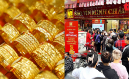 Bảng giá vàng hôm nay 23/8: Vàng SJC tăng đỉnh, nghịch lý 'người lãi kẻ lỗ' vì chênh giá thương hiệu