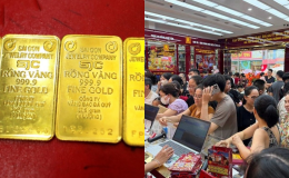 Bảng giá vàng hôm nay 23/8: Vàng SJC tăng nhanh hiếm thấy, người thận trọng tâm lý 'đuổi theo giá'