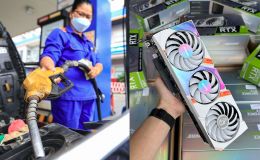 Bảng giá xăng dầu sáng nay 25/8: Xăng E10 giảm gần 9.000 đồng từ đỉnh, card đồ họa RTX 3060 Ti giá có tăng?