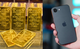 Giá vàng hôm nay trưa 24/8 tăng dựng đứng, cao nhất trong gần nửa tháng gần đây, iPhone 17e siêu rẻ
