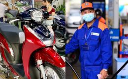 Giá xăng dầu trưa nay 24/8: E10 RON95 và E5 RON92 đã rất gần 18.000 đồng/lít, Diesel sắp 'phá đáy'? Honda SH Mode cực rẻ