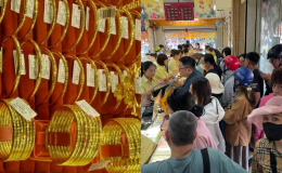Cập nhật giá vàng hôm nay tối 25/8: Vàng trong nước 'quay ngoắt' giảm sốc, thị trường trái chiều
