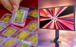 Giá vàng ngày 25/8: Lập đỉnh mới 155 triệu đồng/lượng, LG ra mắt màn hình gaming 1000Hz giá có rẻ?