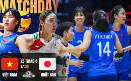TRỰC TIẾP bóng chuyền nữ Việt Nam vs Nhật Bản hôm nay 25/8- Link xem trực tiếp AVC Championship 2026