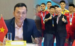 Sếp lớn VFF làm điều 'đặc biệt' với chủ tịch FIFA, gửi gắm thông điệp với bóng đá Việt Nam