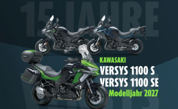 Kawasaki Versys 1100 2027 - Bản S mới 'thế chỗ' bản tiêu chuẩn, trang bị ngon hơn nhưng giá tăng