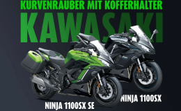 Kawasaki Ninja 1100SX 2027 mang trở lại vẻ ngoài 'bad boy' cho phân khúc xe touring