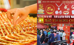 Bảng giá vàng hôm nay 28/8: Vàng trong nước sáng giảm tối lại tăng đột ngột, giá cả không đồng thuận
