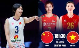 Xem TRỰC TIẾP bóng chuyền Việt Nam đấu Trung Quốc ở đâu, kênh nào? Link xem trực tiếp bóng chuyền nữ châu Á 2026