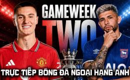 FPT trực tiếp bóng đá Man Utd vs Ipswich Town 22h30 ngày 30/8 - Link xem trực tiếp Ngoại hạng Anh
