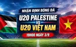 Dự đoán tỷ số, kết quả U20 Việt Nam vs U20 Palestine ngày 3/9 - Nhận định bóng đá VL U20 châu Á 2027