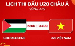 Xem trực tiếp bóng đá U20 Việt Nam vs U20 Palestine ở đâu, kênh nào? TV360 trực tiếp VL U20 châu Á 2027