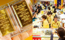Bảng giá vàng hôm nay 4/9: Vàng SJC vàng nhẫn 9999 đảo tăng bất ngờ, vàng thế giới áp sát ngưỡng cao