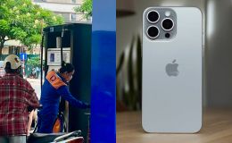 Giá xăng hôm nay 5/9: Xăng E5, E10 vẫn giảm trên dưới 8.000 đồng/lít từ đỉnh, iPhone 15 hạ giá sập sàn