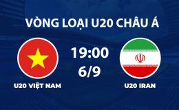 VTV6, VTV3 TRỰC TIẾP bóng đá U20 Việt Nam vs U20 Iran hôm nay 6/9 - Link xem trực tiếp VL U20 châu Á 2027 mới nhất