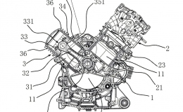 QJMotor gây chú ý với động cơ 1 xi-lanh giả dạng V-twin: Piston thứ hai chỉ để... chống rung!