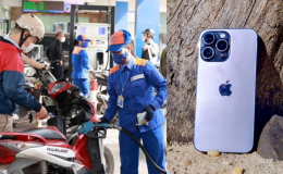 Giá xăng dầu hôm nay sáng 8/9: Xăng E10, E5 tăng mạnh, giá dầu giảm sâu, giá iPhone 14 Pro Max có giảm?