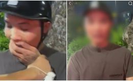 Kiểm tra nồng độ cồn, CSGT phát hiện thứ nguy hiểm giấu trong miệng của nam thanh niên 