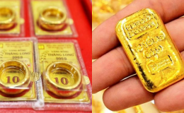 Giá vàng hôm nay 9/9 chốt phiên: Vàng SJC bất ngờ tăng cuối ngày, vàng thế giới giảm chạm đáy!