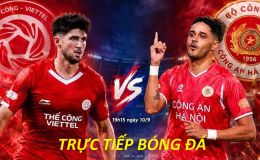 VTV6 trực tiếp bóng đá Thể Công Viettel vs CAHN - Link xem trực tiếp V.League trên VTV