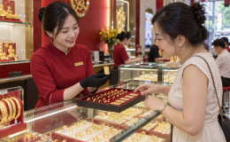 Giá vàng hôm nay 10/9 (trưa 10/9): Vàng nhẫn chênh lệch lớn giữa các thương hiệu, SJC cao nhất 146,6 triệu