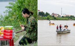 Xót xa hoàn cảnh Thiếu tá Trần Văn Tùng tử vong khi lao xuống cứu người, nhân chứng kể lại vụ việc?