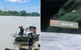 Gia đình thanh niên mất tích kể lại diễn biến trước khi Thiếu tá quân đội nhảy xuống sông cứu người