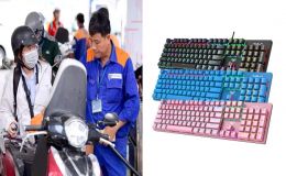 Bảng giá xăng dầu tối 14/9 có biến động hay không? Bàn phím gaming AULA giá rẻ kịch sàn
