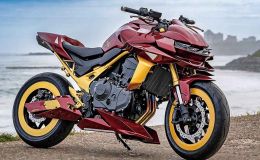 Honda CB750 Hornet hóa 'Người Sắt': Bản độ Concept 2077 gây choáng với thân xe in 3D độc nhất