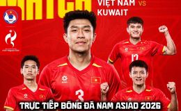 Link xem trực tiếp bóng đá U23 Việt Nam vs U23 Kuwait 17h ngày 15/9 - VTV6 trực tiếp ASIAD 2026