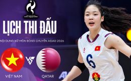 VTV6 trực tiếp bóng chuyền nữ Việt Nam vs Qatar 11h00 hôm nay 16/9 - Link xem trực tiếp ASIAD 2026