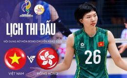 VTV trực tiếp bóng chuyền nữ Việt Nam vs Hong Kong - Link xem trực tiếp bóng chuyền ASIAD 2026 trên VTV