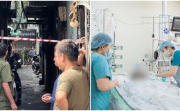 Vụ cháy nhà khiến 7 người thương vong ở TPHCM: 5 người nhập viện, có người phải thở máy