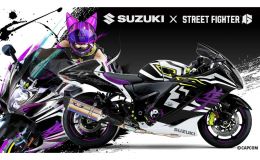Suzuki Hayabusa Tuned by JURI chính thức lên kệ: Hàng độc Street Fighter 6, số lượng cực giới hạn