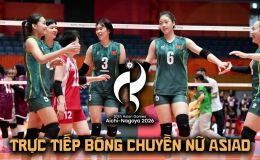 VTV trực tiếp bóng chuyền nữ ASIAD 2026 hôm nay 17/9 - Link xem trực tiếp bóng chuyền Việt Nam vs Hong Kong