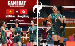 VTV6 Trực tiếp bóng chuyền nữ Việt Nam vs Hong Kong - Link xem trực tiếp bóng chuyền ASIAD 2026 hôm nay