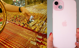 Giá vàng hôm nay chiều 18/9: Vàng SJC, vàng 9999 tăng gần 2 triệu đồng mỗi lượng, iPhone 15 Plus rẻ bèo